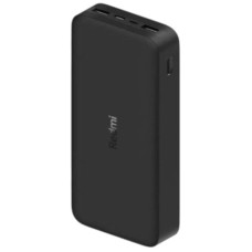 Redmi 20000mAh Dual Input & Output Fast Charge Power Bank (Black)